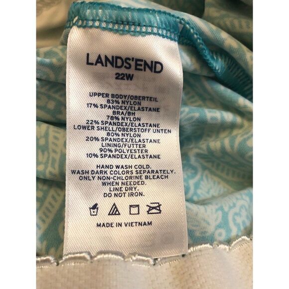Land’s End One Piece Swimming Suit size 22W - Picture 5 of 5
